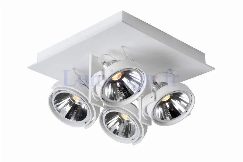 Spot à fixer SPECTRUM-LED-4 blanc