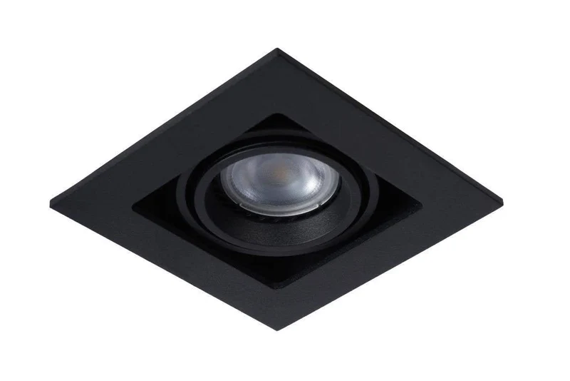 Spot encastrable et orientable GU10 CHIMNEY-1 noir