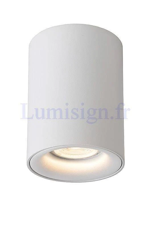 Spot LED en saillie BENTOO-80 rond blanc