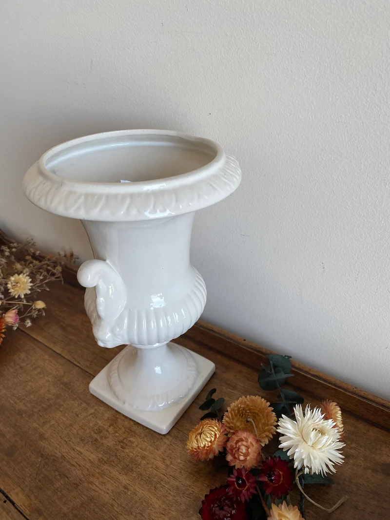 Vase en céramique style Medicis