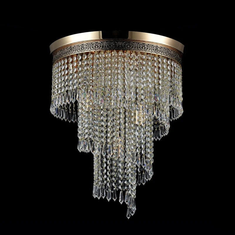 Lustre En Cristal Ancien