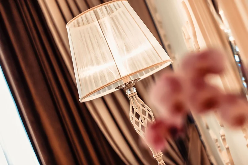 Lampadaire Abat Jour Blanc