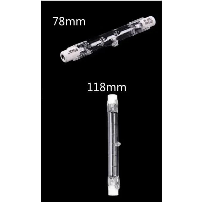 Ampoule Halogène 220v R7s 78mm 48w = 60w