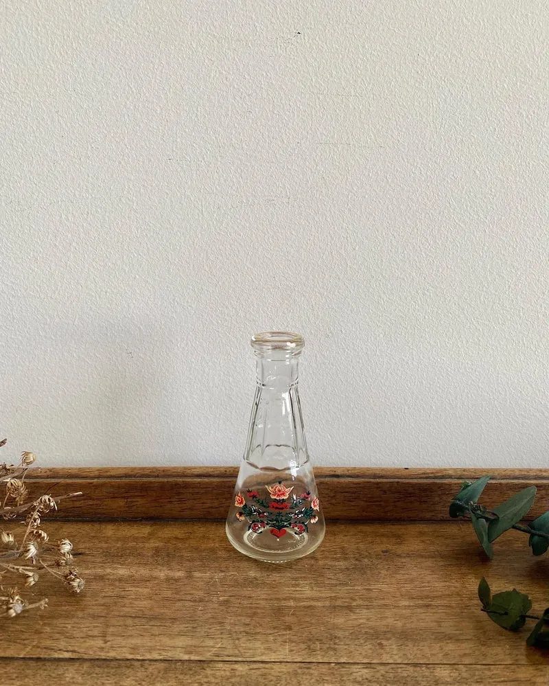 Soliflore en verre déco florale taille XS
