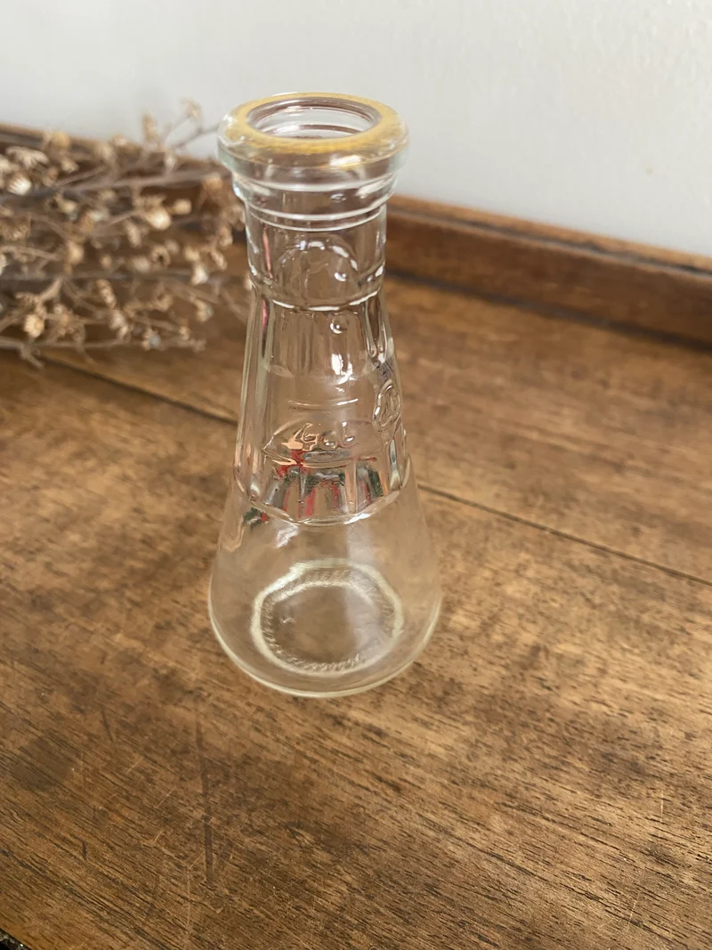 Soliflore en verre déco florale taille XS