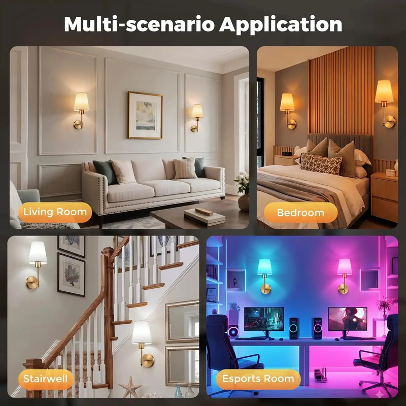Wireless Battery Powered Wall Sconce Set Of Two With Remote No Sweat Plug And Play Mounting For Bedrooms Dropping Slick Killer Ambient Light For Cozy Spaces