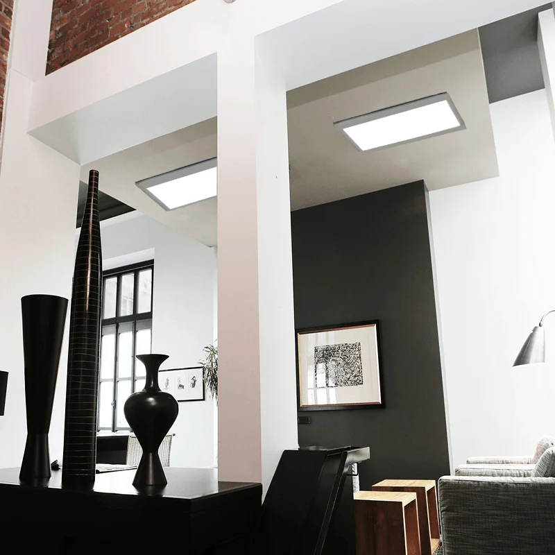 Kit en Saillie BLANC pour Panneau LED 60x30 Slim