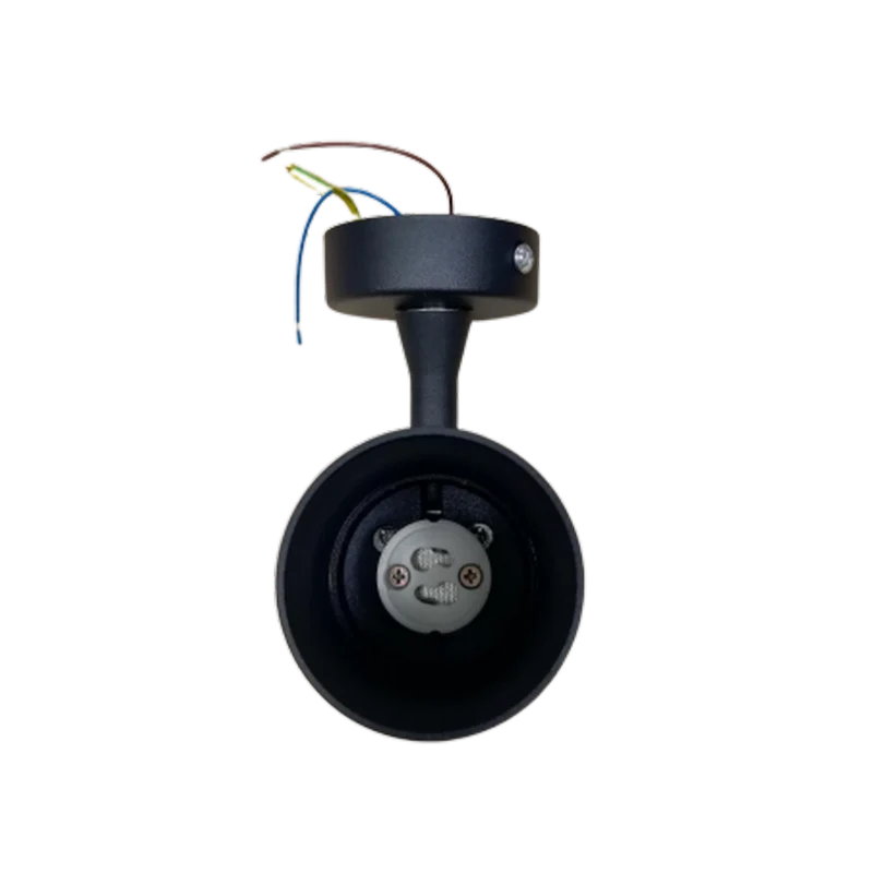 Spot LED en saillie 80° NOIR pour ampoule GU10