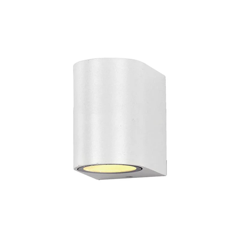 Applique Murale Blanche LED IP44 pour Ampoule GU10