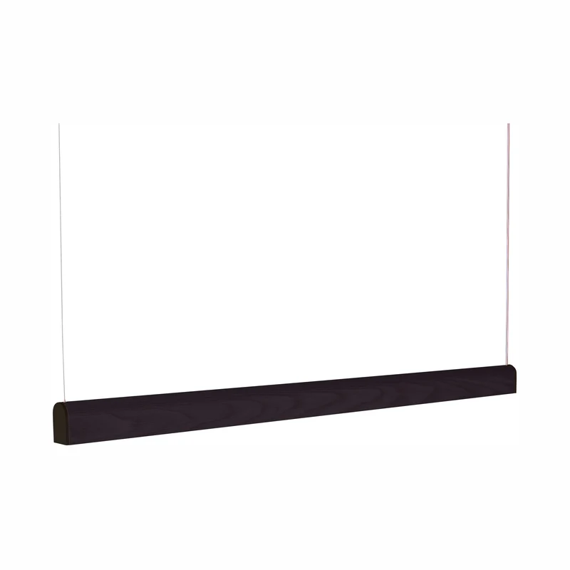 Tunto Curve - 1440 mm - Black / Black Pendant