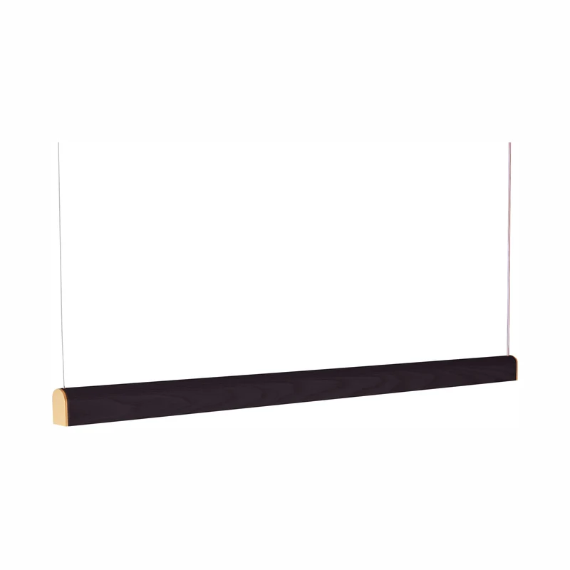 Tunto Curve - 1160 mm - Black / Gold Pendant