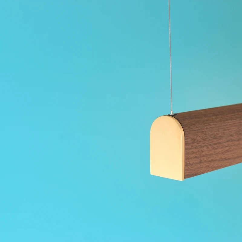 Tunto Curve - 1160 mm - Black / Black Pendant