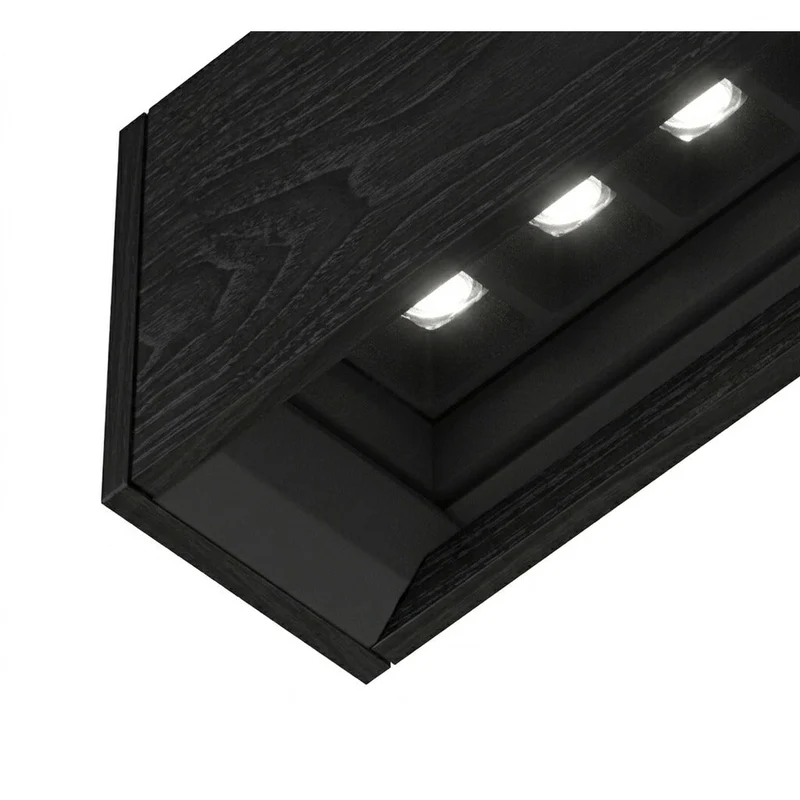 Tunto Square - 1160 mm - Black Ceiling Light