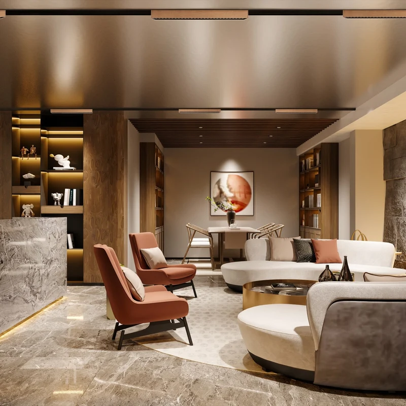 Tunto Square - 600 mm - Black Ceiling Light