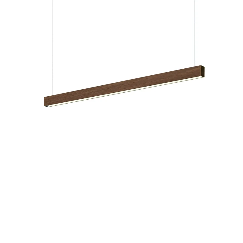 Tunto Square - 1720 mm - Walnut Pendant