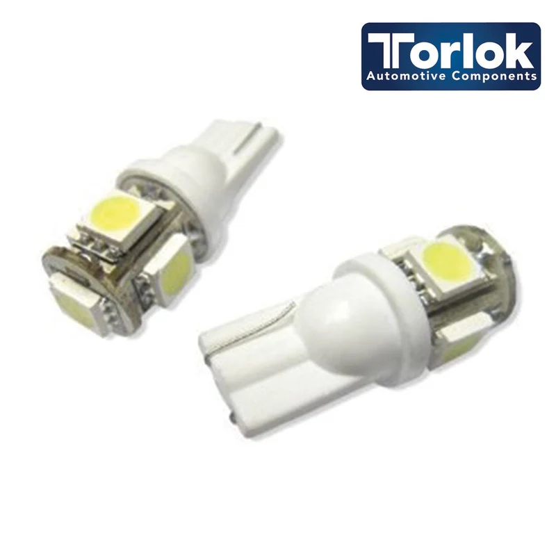 Torlok Premium 24v T10 LED Ampoules de stationnement pour camions / Lot de 2