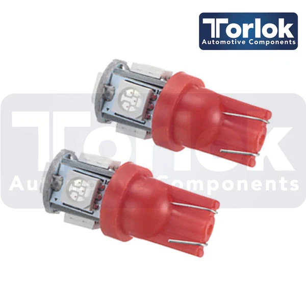 Torlok Premium 24v T10 LED Ampoules de stationnement pour camions / Lot de 2