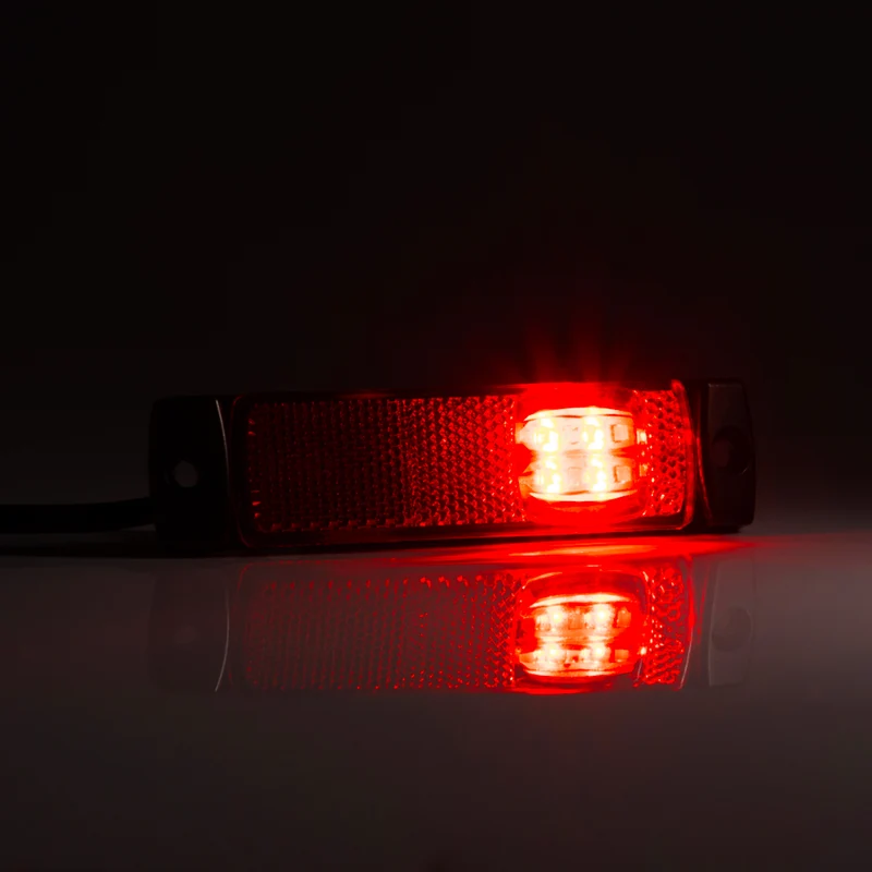 Feu de gabarit à DEL avec réflecteur : blanc, rouge ou ambre