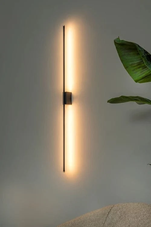 Long Luminaire Mural Tube
