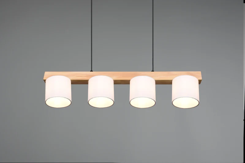 Suspension Luminaire Bois Noir