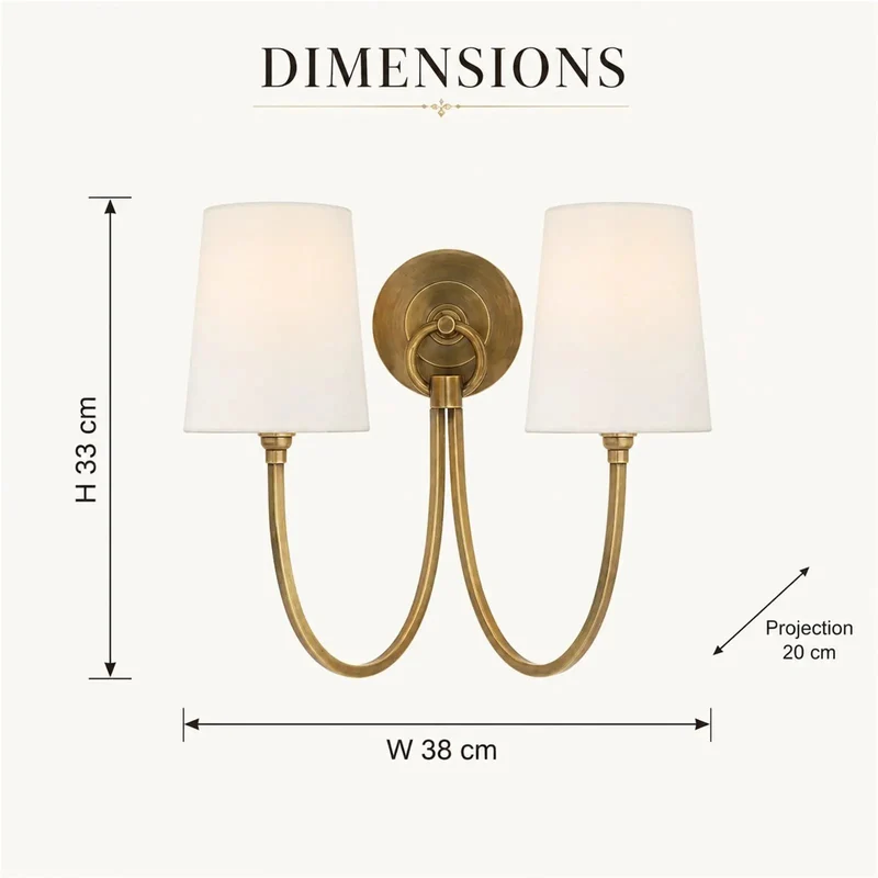 Amp Up Your Hallway With A Sleek Wall Sconce Reading Lamp That Flips On Instant Brightness With Sturdy Brass Frame And Crisp White Fabric To Bring Big Time Style To Your Entryway Decor