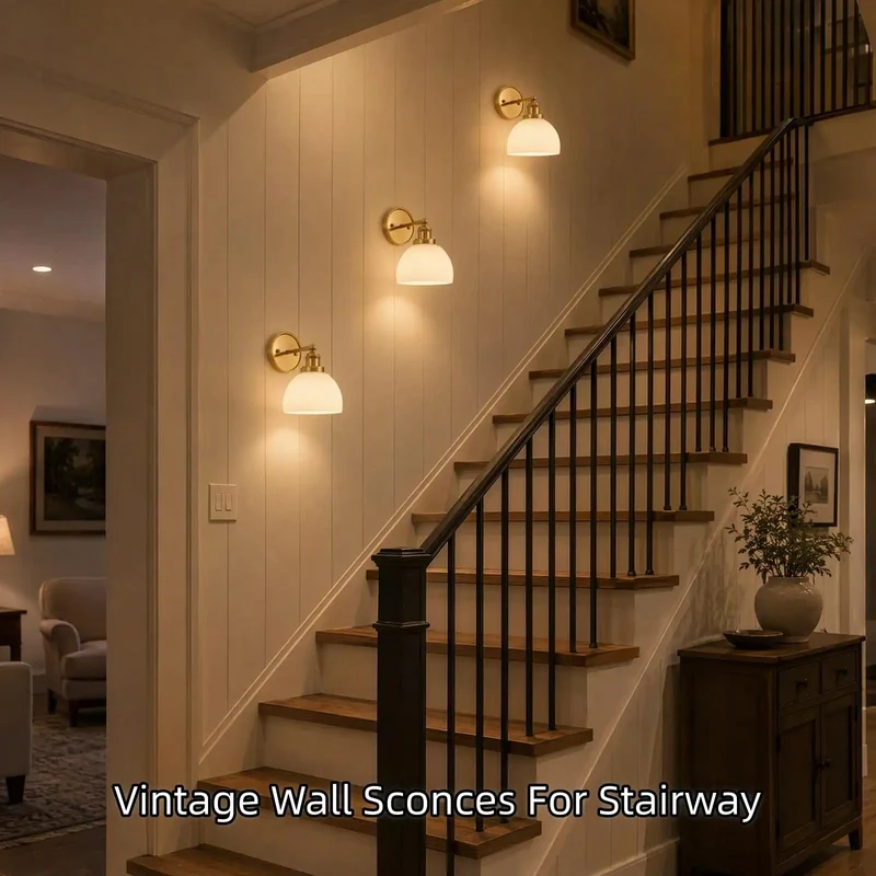 Set Of Two Vintage Milk Glass Wall Sconces Featuring Hand Blown Frosted Shades And Antique Gold Brass Finish Main Character Ambiance With Zero Harsh Glare Straight Up Kitchen Bathroom Upgrade