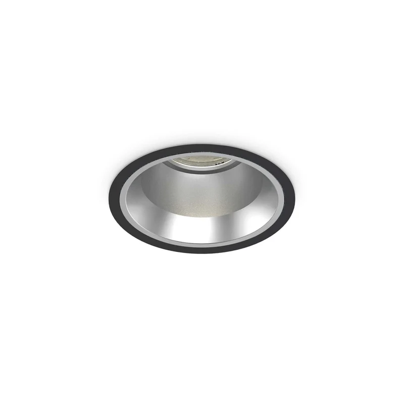 Spot Led Noir Extra Plat