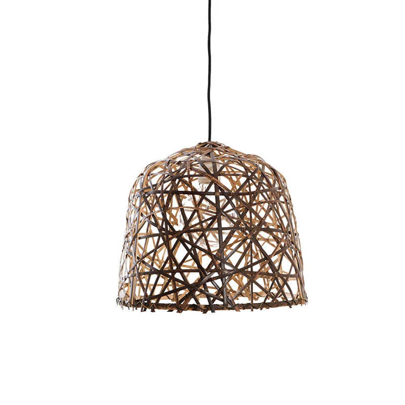 Ay Illuminate Black Bird's Nest Suspension