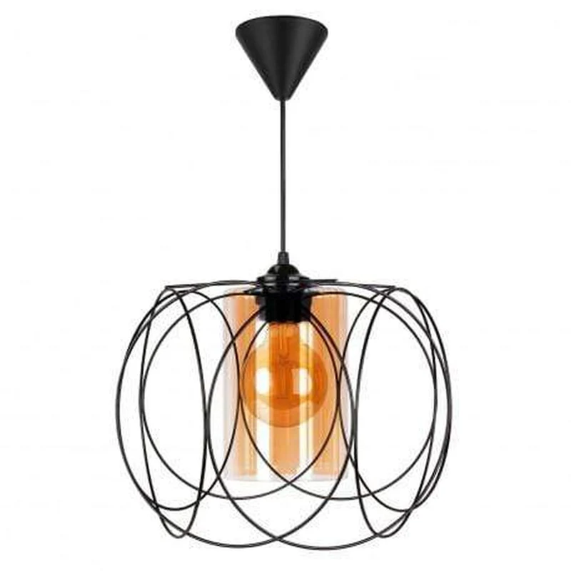 Suspension Noire Moderne