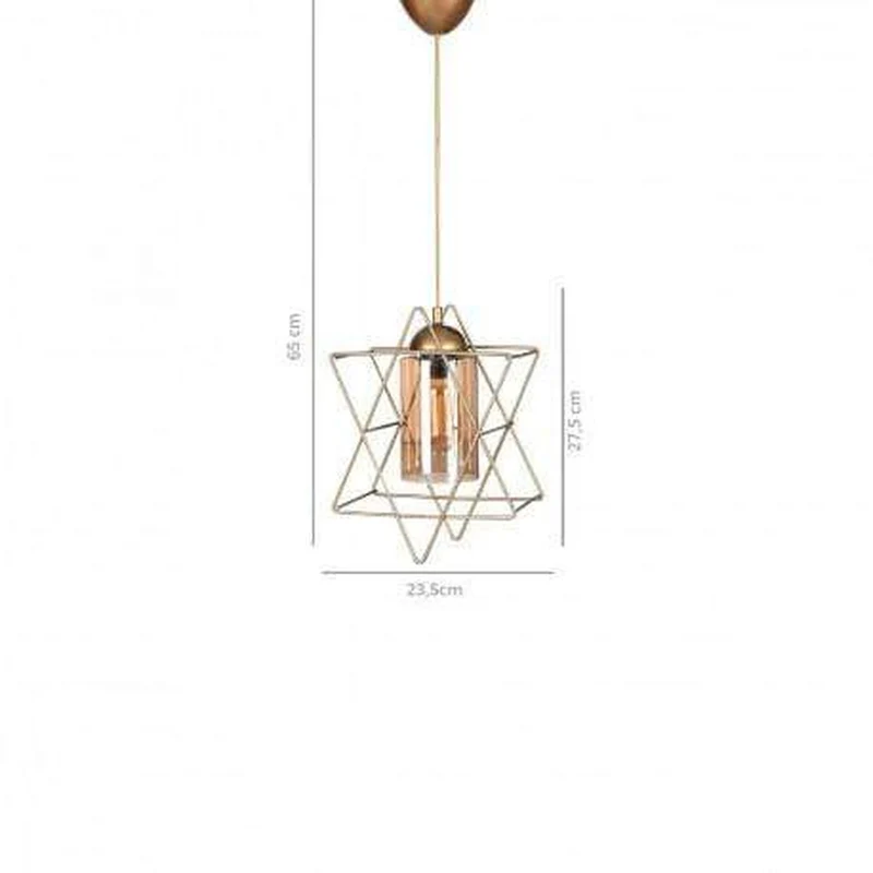 Suspension Doré