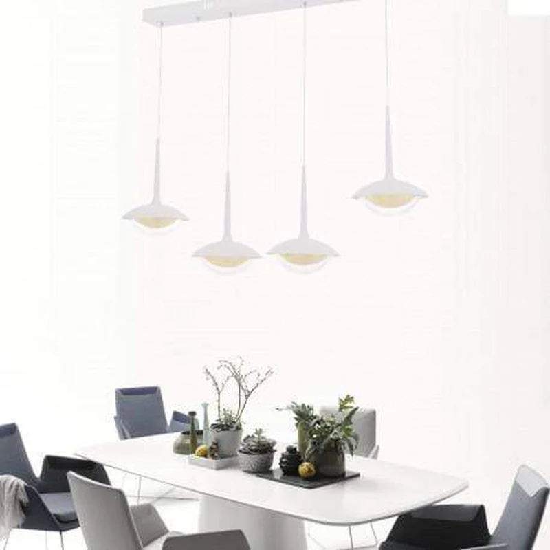 Suspension Filaire Metal Blanc