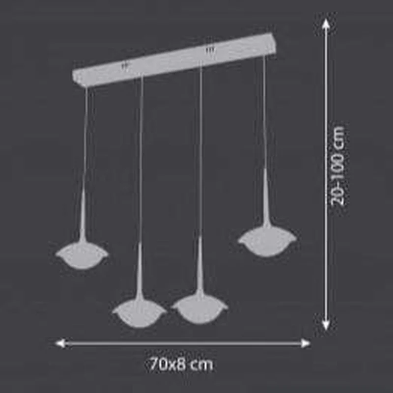 Suspension Filaire Metal Blanc