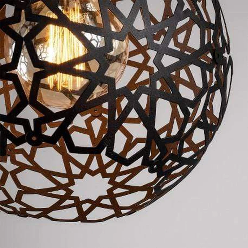 Luminaire Metal Noir