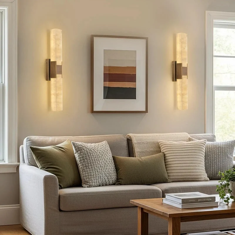 Straight Fire Copper Bronze Wall Sconce Kitted Out With Natural Alabaster Shades For Smooth Glare Free Glow Perfect For Bathroom Vanity Zones That Bring Old School Charm And A Badass Edge To Your Space