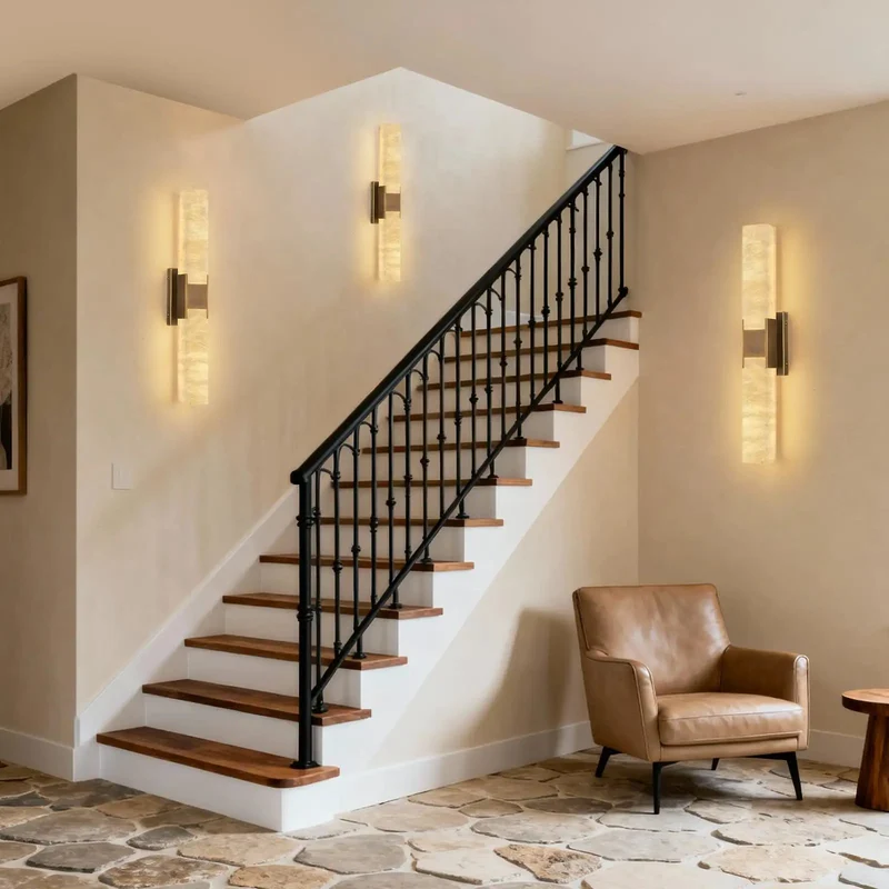 Straight Fire Copper Bronze Wall Sconce Kitted Out With Natural Alabaster Shades For Smooth Glare Free Glow Perfect For Bathroom Vanity Zones That Bring Old School Charm And A Badass Edge To Your Space