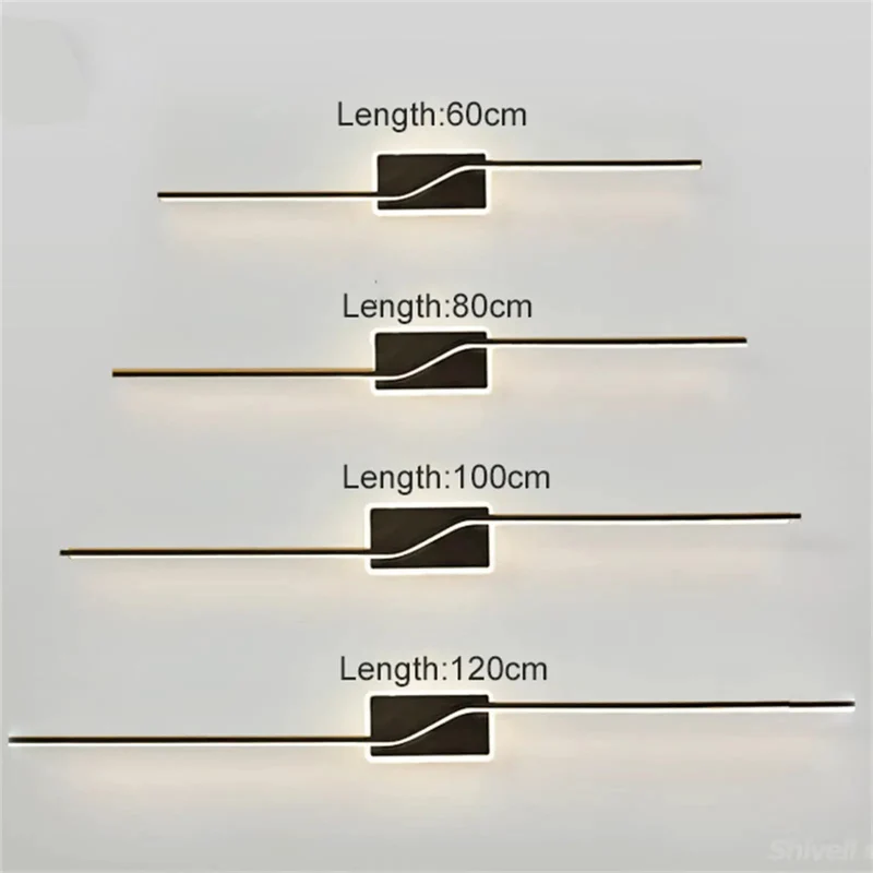 Dimmable Led Wall Light With Remote Control Long Strip Sconce Modern Aluminum Indoor Accent Fixture Offering Slick Dimming And Versatile Color Modes For Ultimate Chill Bedroom Vibes
