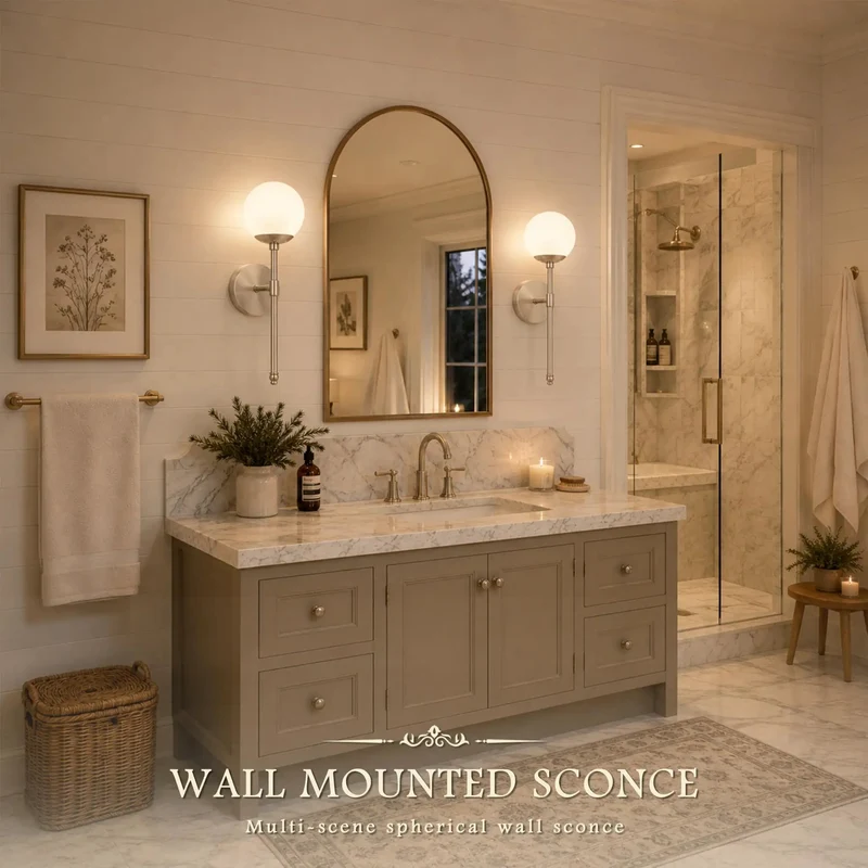 Ultra Chic Mid Century Wall Sconces In Brushed Nickel With Milky White Glass Globes And Pre Installed Bulbs Creating A Totally Chill Vibe For Your Space Snag This Fresh Two Pack Right Now