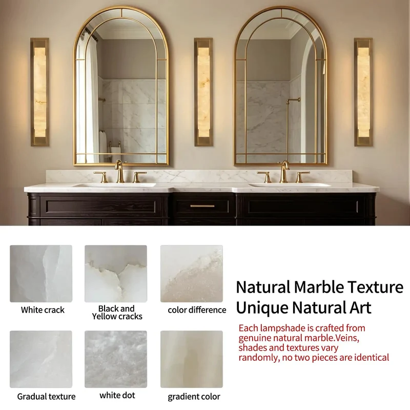 Top Shelf Solid Brass Wall Sconce With Natural Alabaster Shade Sleek Bronze Finish Built Hella Tough For Bathroom Vanity And Bedroom Indoor Lighting Setup Adds Fresh Swag To Any Chill Room With Glare Free Soft Glow