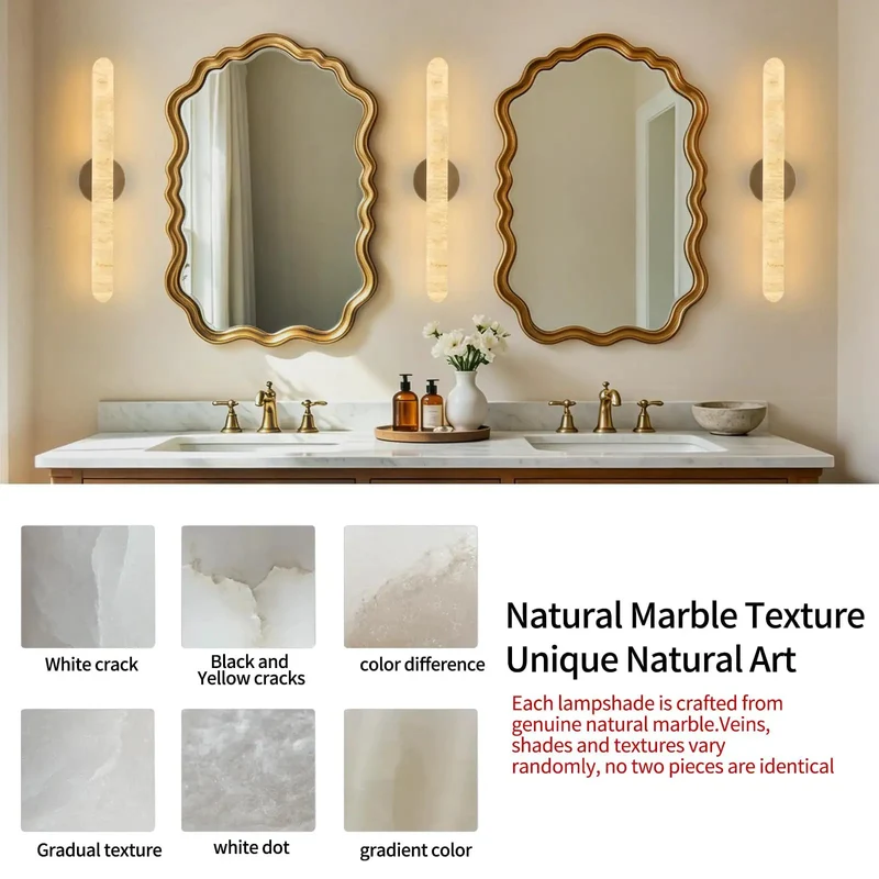 Elegant Alabaster Wall Sconce With Warm Brass Body Delivers Solid Ambient Glow And A Chill Vibe For Bedrooms Living Spaces Or Hallways Standing 24 Inches Tall This Modern Fixture Lights Up Any Room And Has Dope Accent Lighting