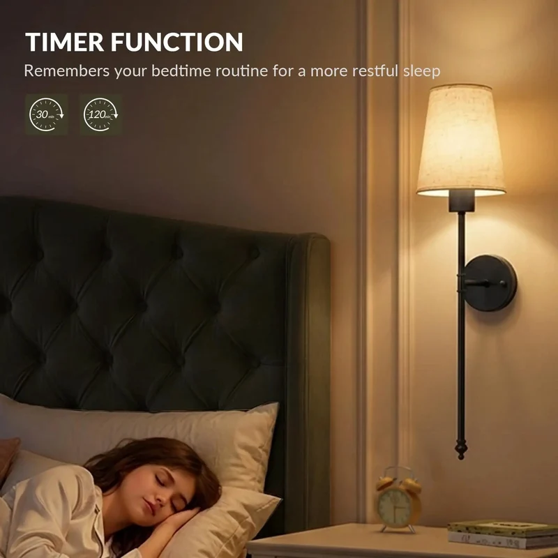 Black Battery Operated Wall Sconces Set Of Two With RGBWW Remote Dimming Super Quick Wireless Mounting Straight Forward Setup Zero Wiring Hassles Lowkey Amazing Ambient Glow Upgrade For Home