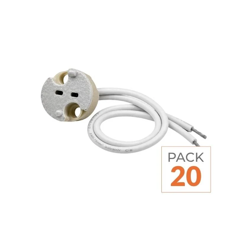 Douille GU5.3 MR16 - Pack de 20