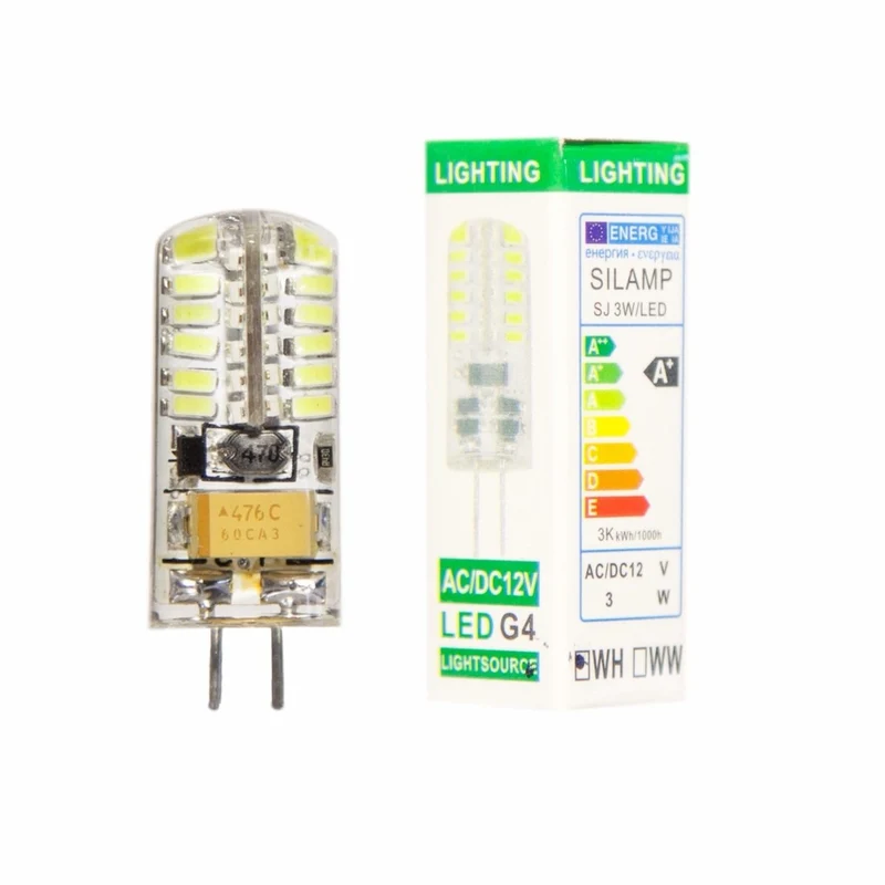 Ampoule LED G4 12V 3W SMD2835 24LED 360° - Pack de 10