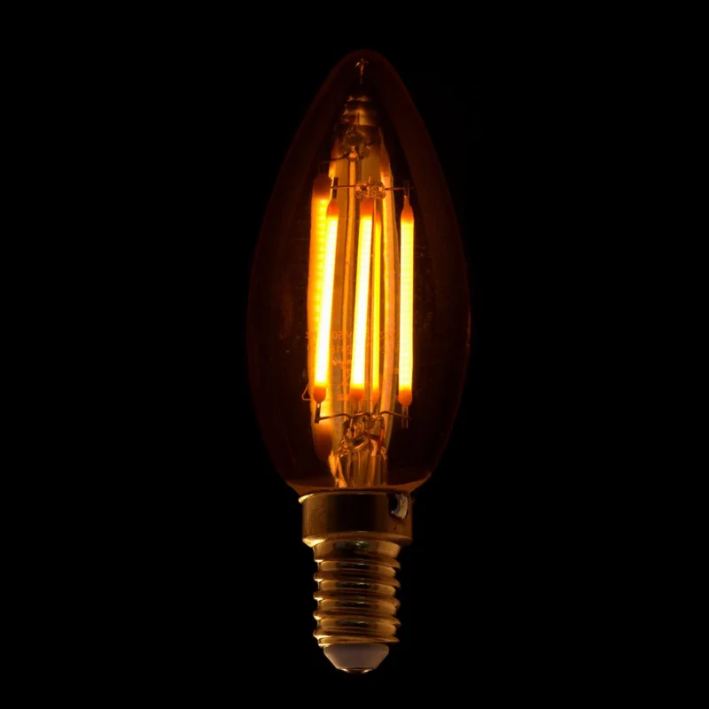 Ampoule LED E14 Filament 4W C35 Bougie