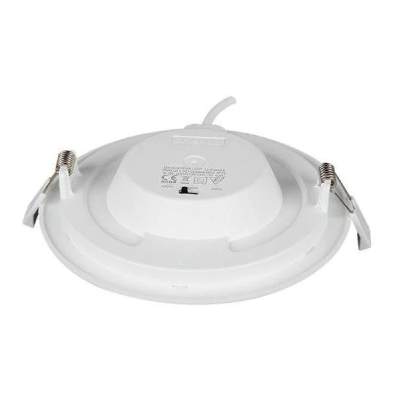 Spot LED Rond Extra Plat 9W Ø115mm Dimmable Température Variable - 3000K/4000K/6500K