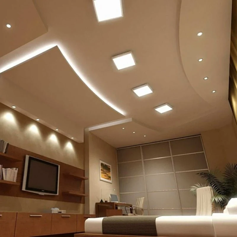 Kit Saillie BLANC pour Panneau LED 30x30 Slim (Pack)