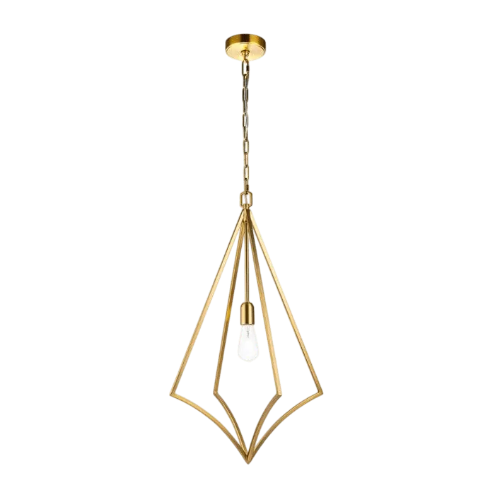 Suspension Luminaire Déco Or
