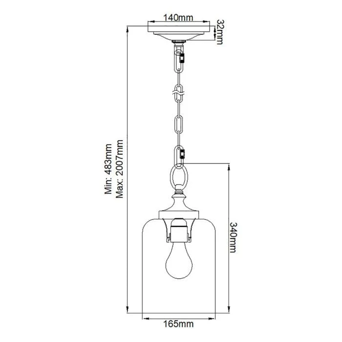 Suspension Bistrot