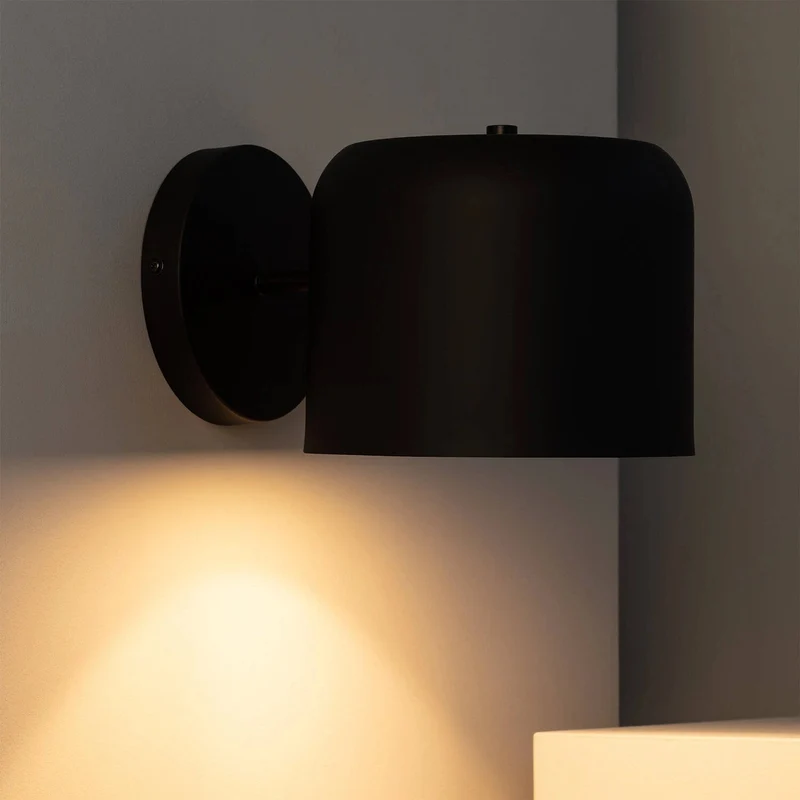 Spot Mural Orientable Noir