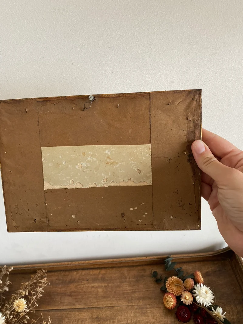 Peinture Oeillets à l'aquarelle signée estimation début XXème
