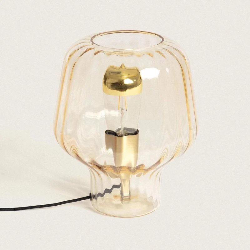 Lampe Verre Élégante